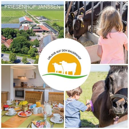 Friesenhof Janssen - Urlaub Auf Dem Bauernhof Neuharlingersiel Exterior foto